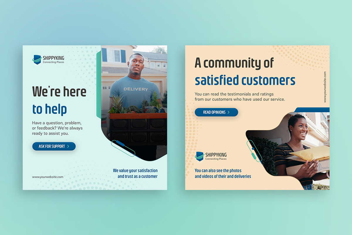 Delivery Banner Templates, a Social Media Template by Brandify Studio (Photo 3 of 4)