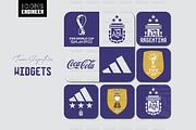 Argentina Theme Pack | Away Kit, an Icon by IconsEngineer (Thumbnail 3 of 11)