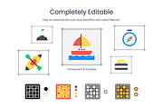 Sports and Games Icons, a Duotone Icon by Brickclay (Thumbnail 3 of 12)