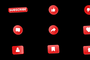Social Media Buttons for Premiere Pr, a Social Media Template by FlashFXbox (Thumbnail 3 of 3)