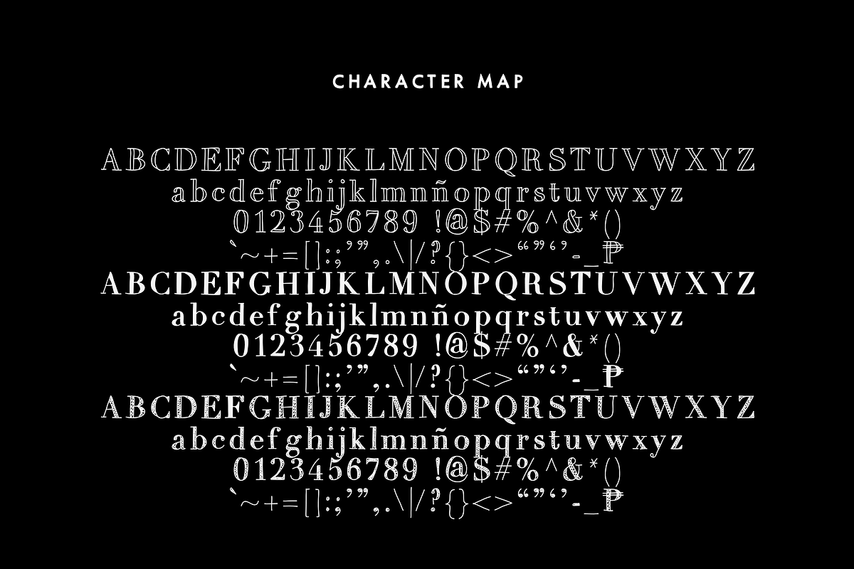 A Trio of Handwritten Serifs, a Serif Font by Mix Fonts (Photo 3 of 3)