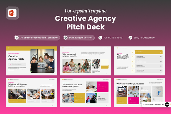 Veyra - Creative Agency Pitch Deck preview 4