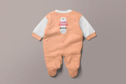 Baby Onesie Mockup, a Product Mockup by MockupCraft (Thumbnail 7 of 7)