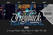Behind Master Font, a Script Font by alit design (Thumbnail 4 of 17)