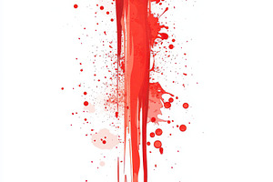 Vector illustration of red drops and, an Abstract Photo by Pixeness Studio
