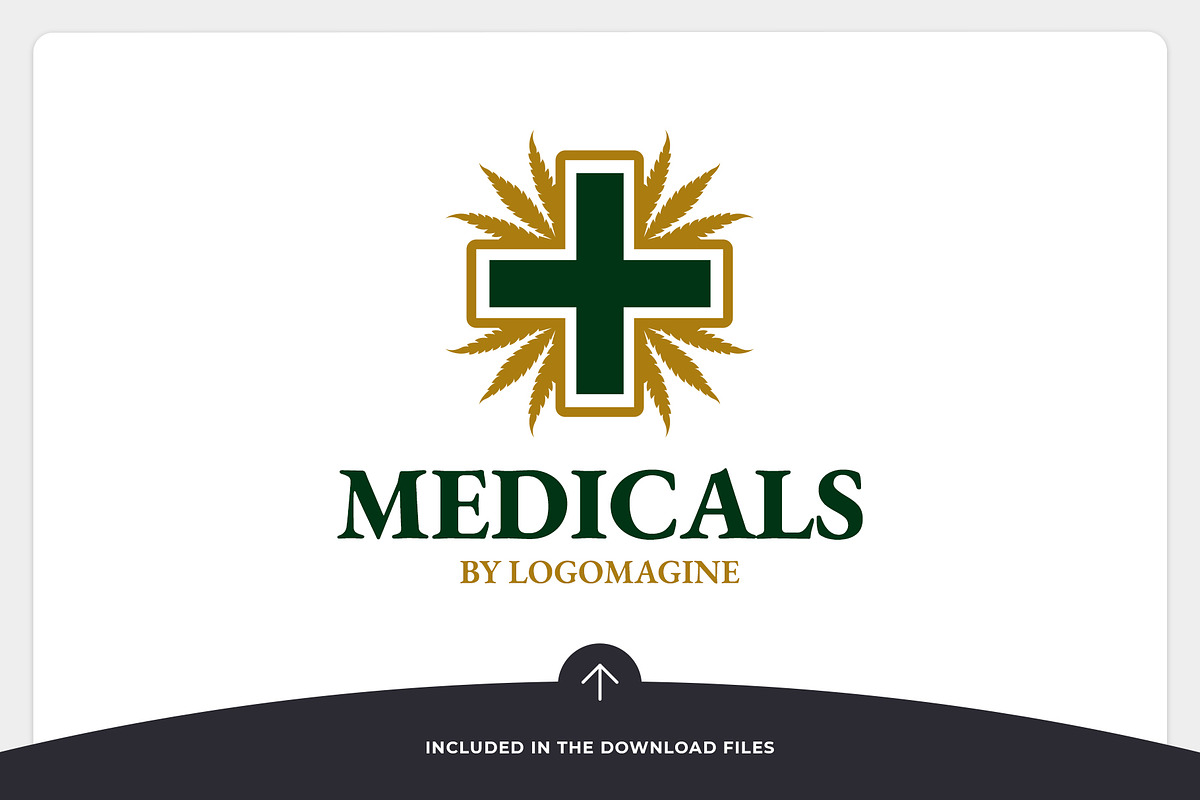 Medical Marijuana Logo Template, a Branding & Logo Template by LOGOMAGINE (Photo 7 of 16)