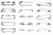 Procreate Banners and Ribbons, a Brush Add-On by AW Studios (Thumbnail 4 of 6)