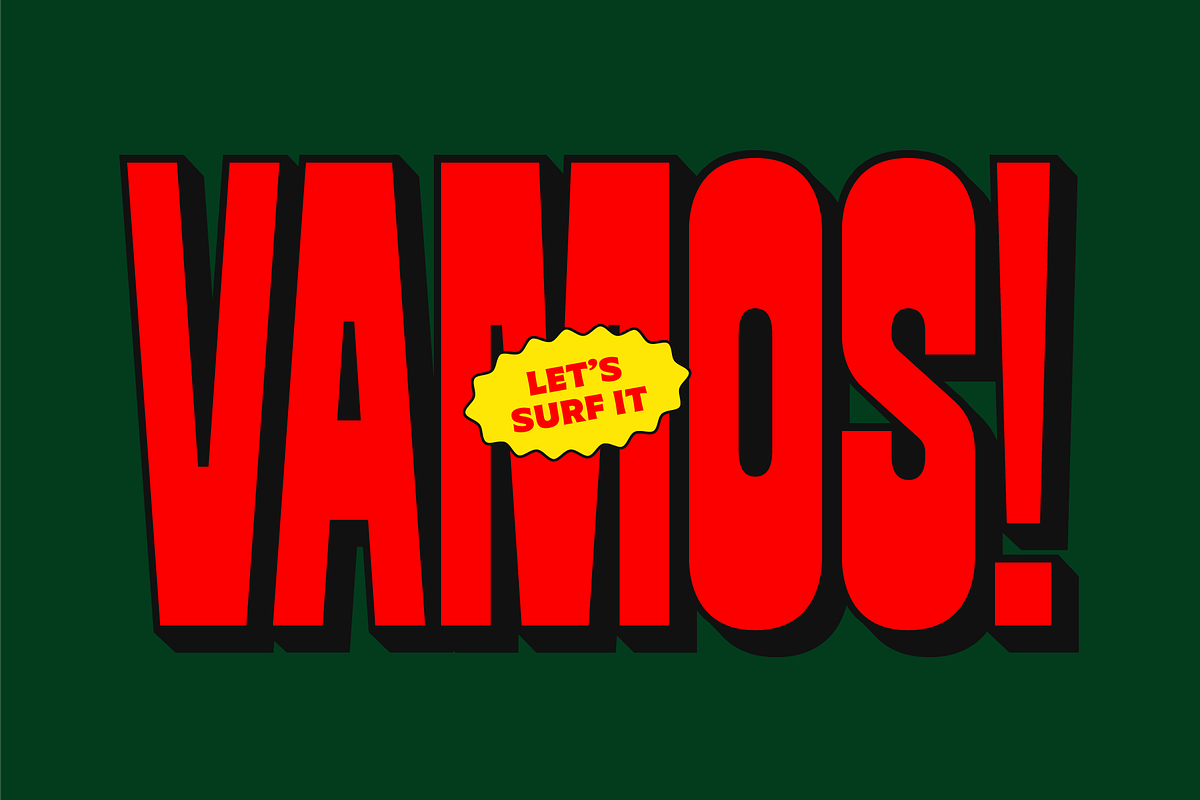 FBS Nacho Typeface, a Sans Serif Font by Febspace Studio (Photo 2 of 20)