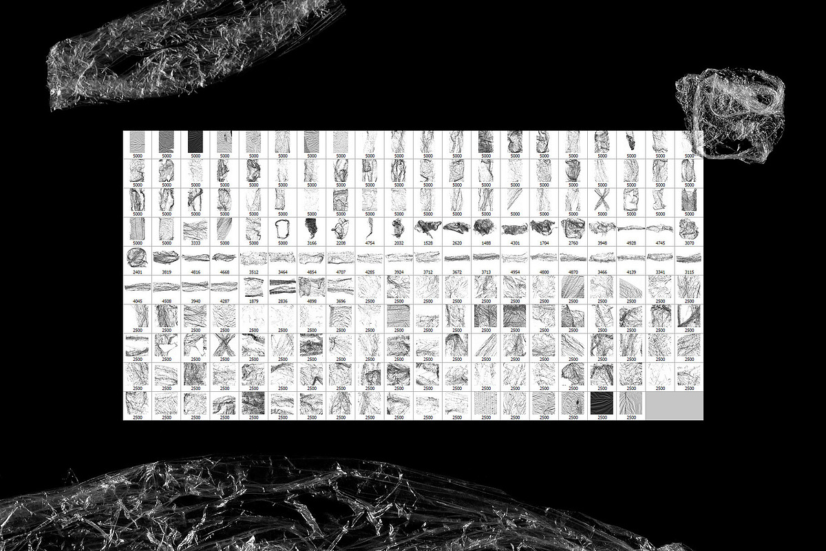 198 Plastic Photoshop Brushes, a Brush Add-On by ArtistMef (Photo 2 of 11)