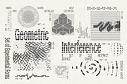 Geometric Interference Collection, an Object Graphic by Vanzyst (Thumbnail 1 of 12)