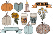 Thanksgiving Cozy Fall Clipart, a Graphic by Murphy & Frank (Thumbnail 4 of 8)