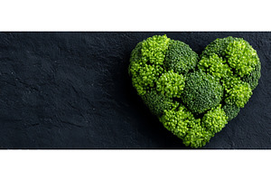 A heart created from microgreen, a Nature Photo by ZinetroN