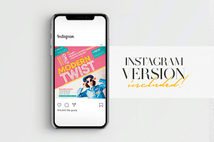 Modern Twist Flyer Instagram Post