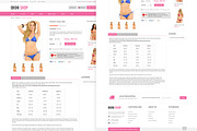Lingerie Store Magento Theme, a Websites & App Template by Cmsideas (Thumbnail 4 of 4)