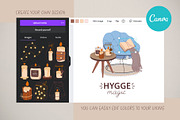 Hygge magic. Cozy clipart collection, a Decorative Illustration by Anna Summer (Thumbnail 5 of 10)