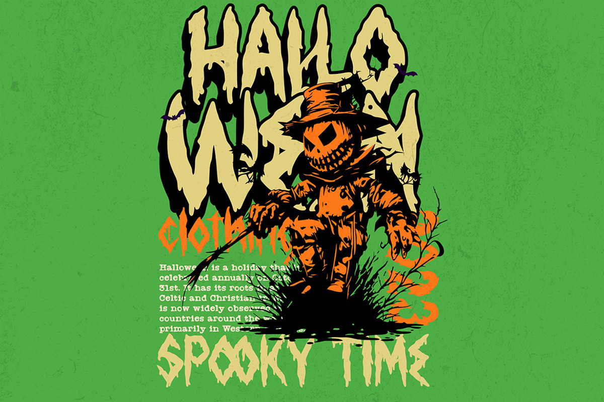 Creepy Creeper – Dripping Halloween, a Font by Arendxstudio (Photo 8 of 8)