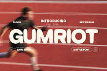 Gumriot | 3 Style Font