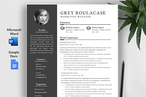 Professional Resume Template/ CV