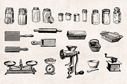 Kitchen Tools Engravings, an Object Graphic by Graphic Goods (Thumbnail 6 of 6)
