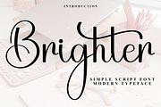 Brighter, a Handwritten Font by InermediaSTUDIO (Thumbnail 1 of 8)