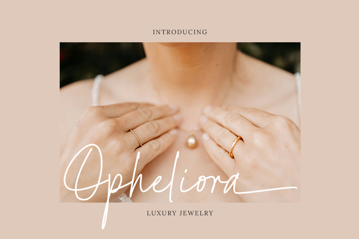 Golden Storyline - Elegant Font, a Script Font by Bluestype Studio (Photo 7 of 10)