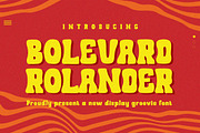 Bolevard Rolander || Display Font, a Slab Serif Font by Ermedia Studio (Thumbnail 1 of 5)