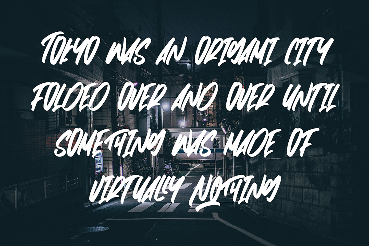 MightyStanwood - Urban Brush Font, a Script Font by AQR Studio (Photo 6 of 10)
