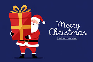 Template Merry Christmas & New Year