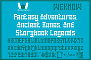 Skeleton Army font, a Blackletter Font by weknow (Thumbnail 3 of 8)