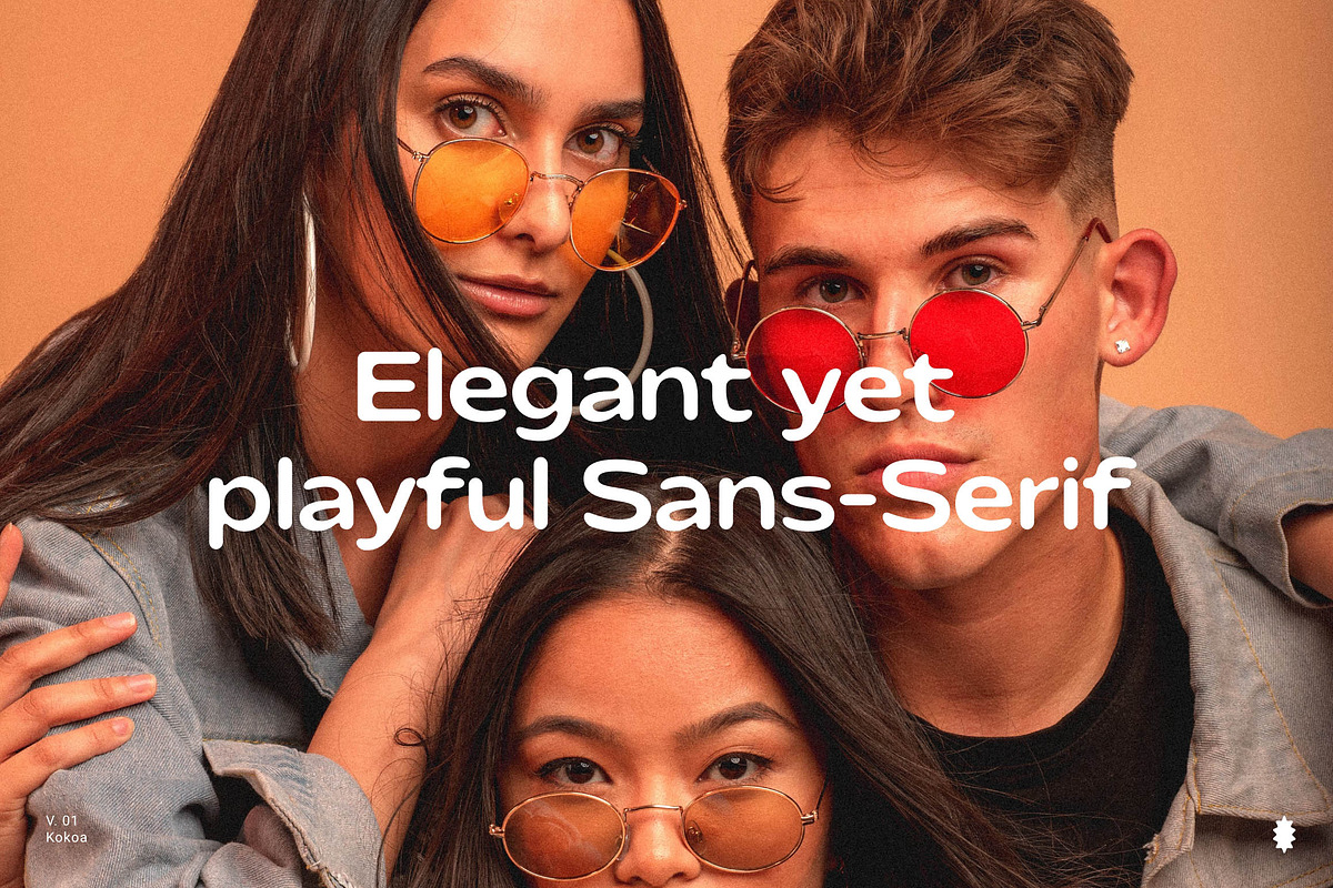 Kokoa Font, a Sans Serif Font by Nomad Visuals (Photo 2 of 17)