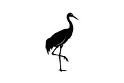 50 Heron Crane Silhouette Bundle, an Illustration by Amazin_art (Thumbnail 2 of 39)