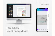 240 Wedding Event Planer BUNDLE, a Social Media Template by PatternLab. (Thumbnail 6 of 9)