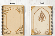 Gilded Botanical Field Book Cover, a Brochure Template by LA Design (Thumbnail 9 of 10)