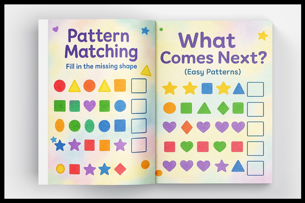 Genius Kids STEM Activity Book, a Stationery Template by Designmela01 (Photo 2 of 7)