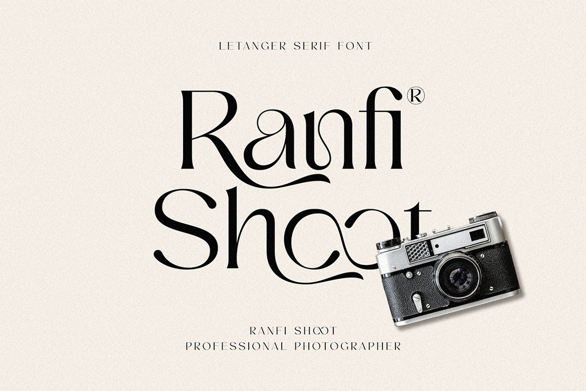 Letanger Elegant Deco Serif, a Serif Font by Cruzine (Photo 2 of 9)