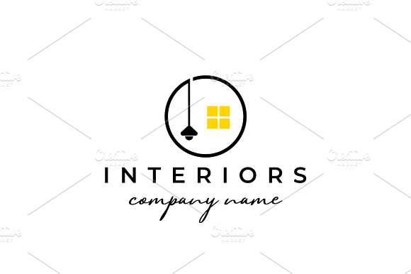 Simple and minimalist interior logo preview 2