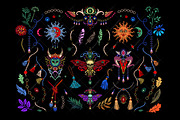 Talismans amulets. Magic boho summer, a Decorative Illustration by OlgaSoi007 (Thumbnail 3 of 10)