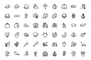 2100 Hand drawn vector icons, an Outline Icon by Visual Generation (Thumbnail 2 of 43)
