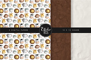 Cute Safari - Playdought texture, an Animal Illustration by Estudio 812 (Thumbnail 3 of 8)