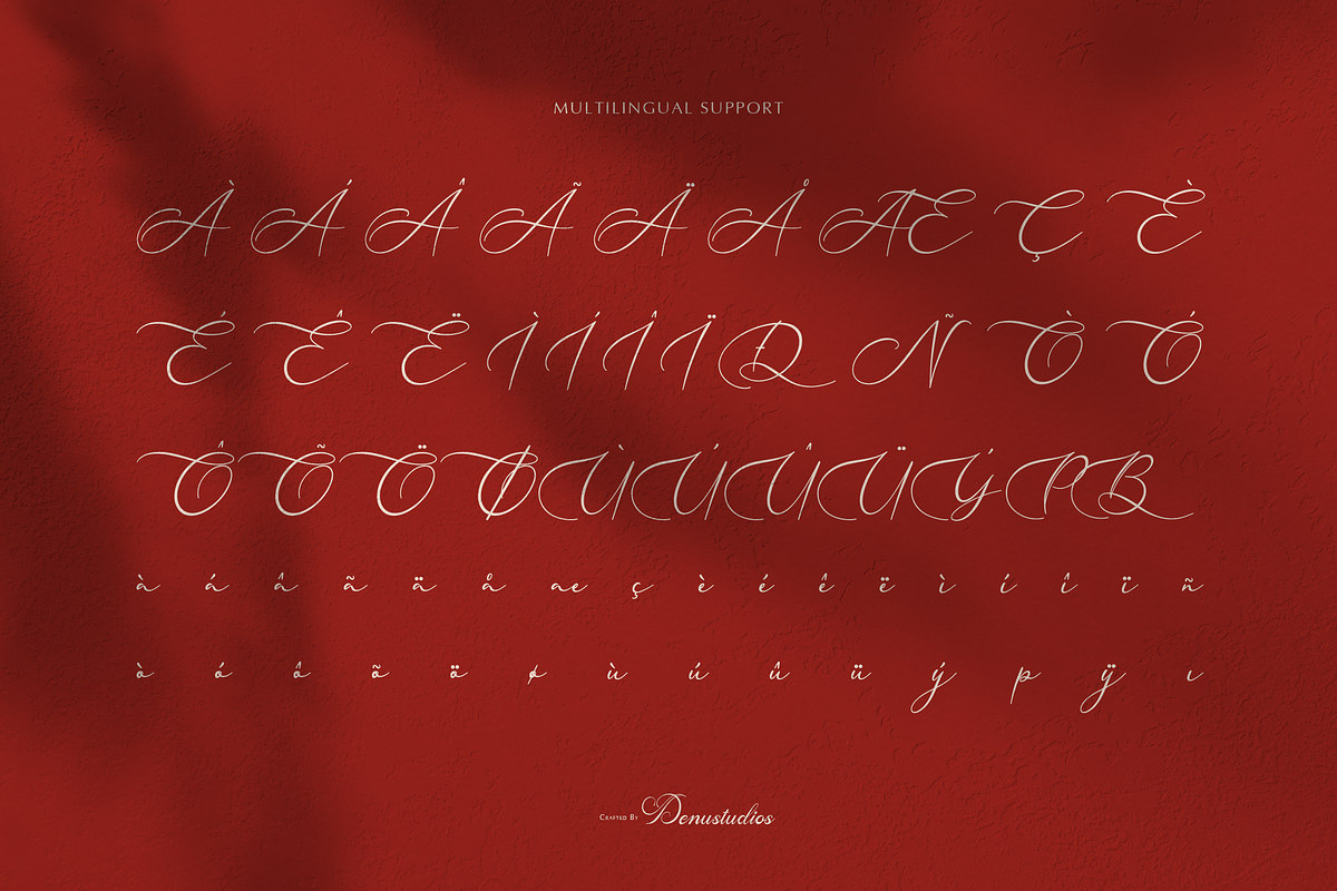 Nellysia Sorettein Calligraphy, a Script Font by Denustudios (Photo 12 of 13)
