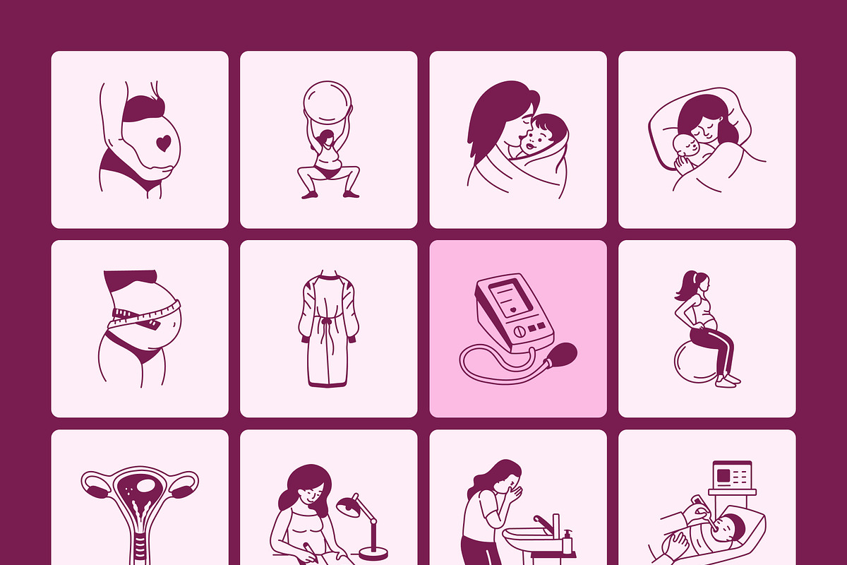 Medical Obgyn Doodles, an Outline Icon by Vectors Market (Photo 7 of 9)