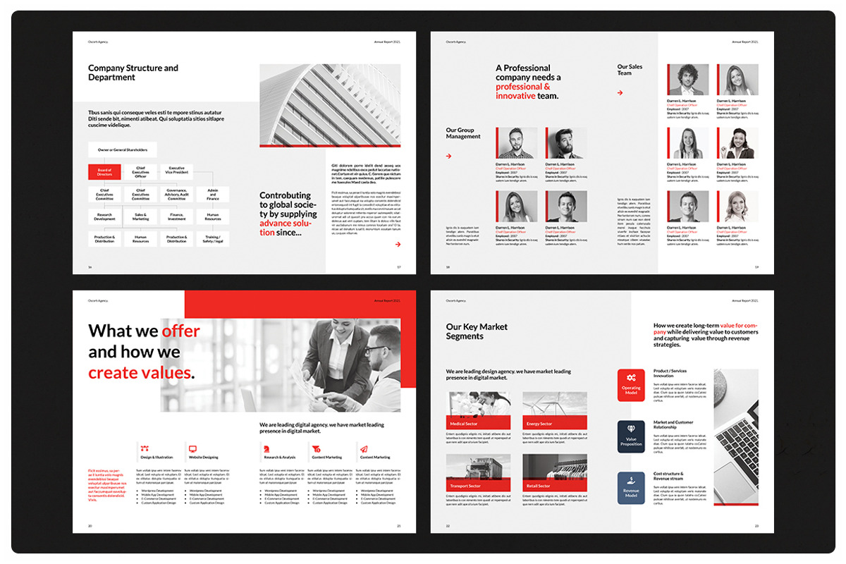 Annual Report, a Brochure Template by StudioGraficso (Photo 8 of 12)