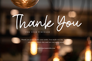 Anadea - Script Font, a Script Font by Ibrahima_Studio (Thumbnail 9 of 9)