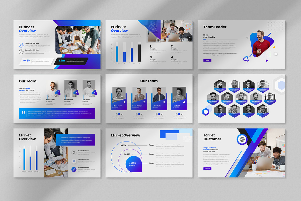 Business Plan Google Slides Template, a Presentation Template by GenerousArt (Photo 5 of 23)