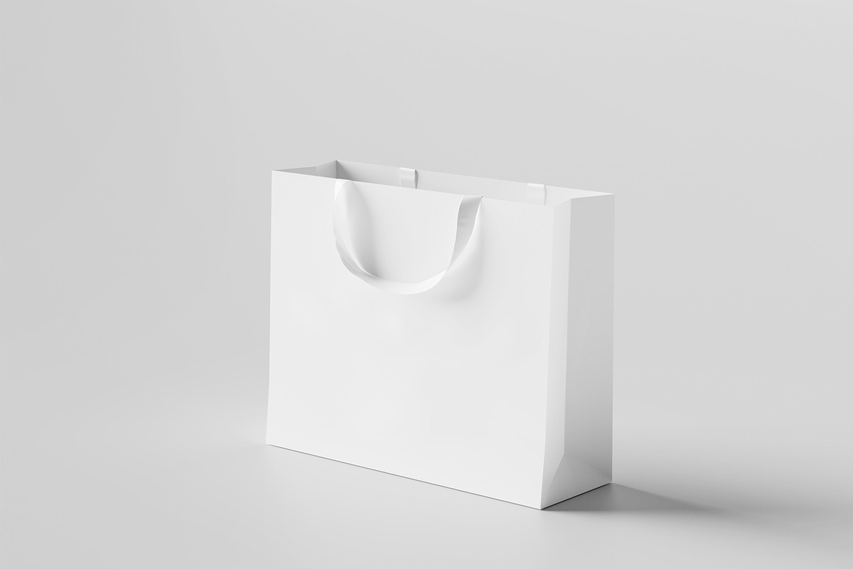 Shopping Bag Mockup Set, a Packaging Mockup by Custom.scene (Photo 5 of 13)