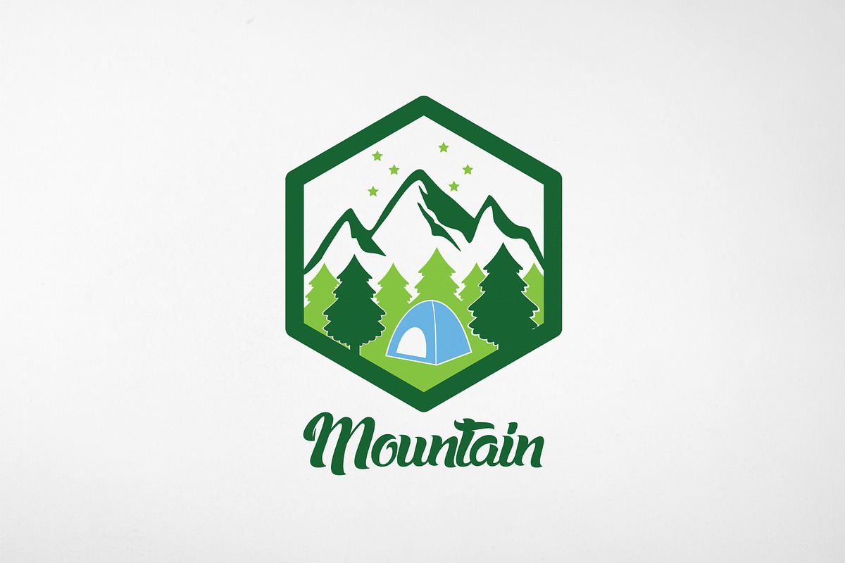 Mountain Adventure Logo and Badges, a Branding & Logo Template by Medianeka (Photo 3 of 5)