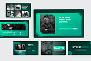 Cyber Security PowerPoint, a Presentation Template by SquidPixey (Thumbnail 6 of 6)