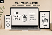 28 Hand-Drawn Stationery Doodles, an Object Illustration by Designs24hr (Thumbnail 5 of 9)