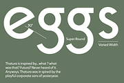 Thatura Geometric Sans Font, a Sans Serif Font by That That Creative (Thumbnail 5 of 19)