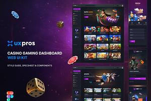 Gaming Dashboard UI Kit